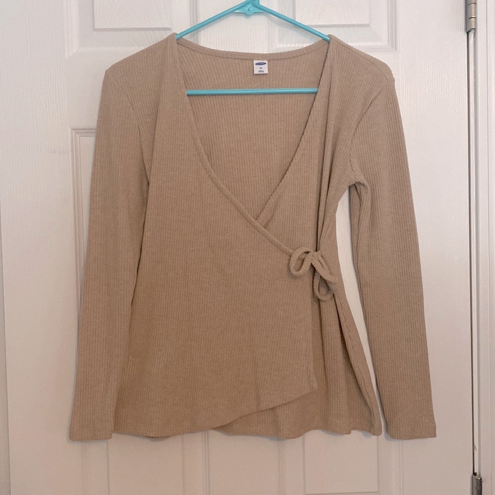 Old Navy Tie Front Top